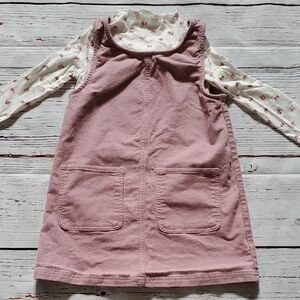 H&M Pink and White Kids Jumper Set 💗🤍